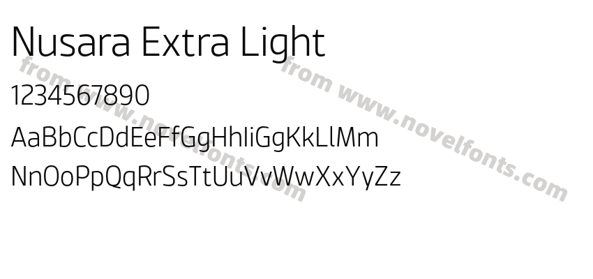 Nusara Extra LightPreview