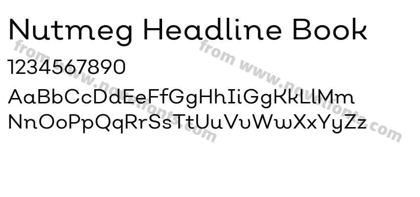 Nutmeg Headline BookPreview
