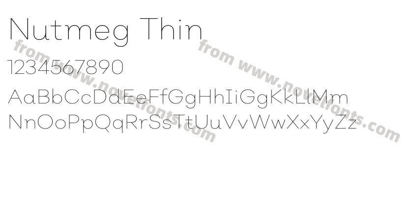 Nutmeg ThinPreview