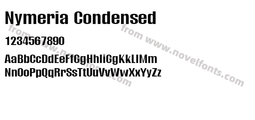 Nymeria CondensedPreview