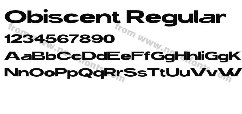 Obiscent RegularPreview