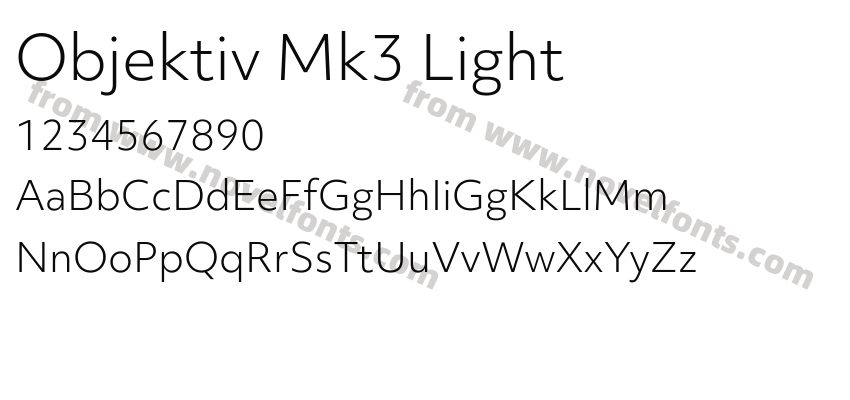 Objektiv Mk3 LightPreview