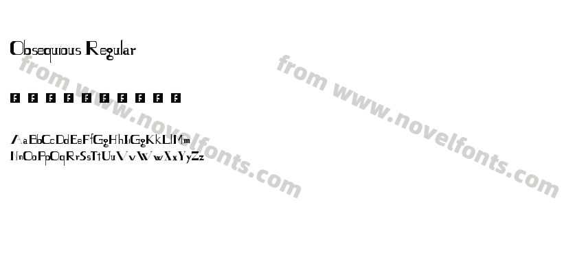 Obsequious RegularPreview