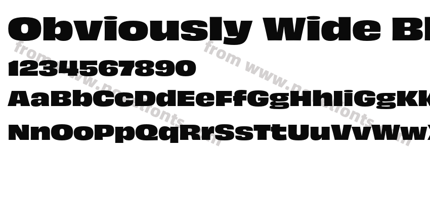 Obviously Wide BlckPreview