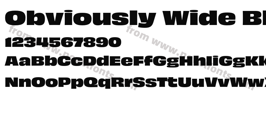 Obviously Wide BlckPreview