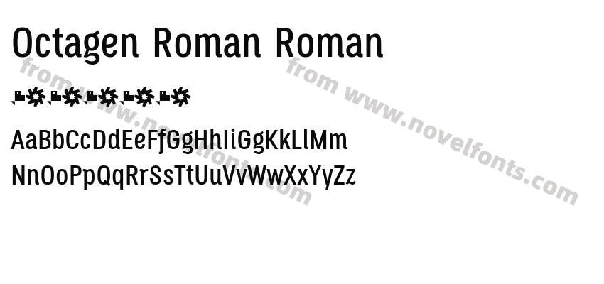 Octagen Roman RomanPreview