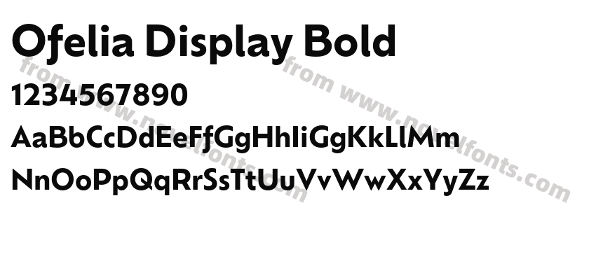 Ofelia Display BoldPreview