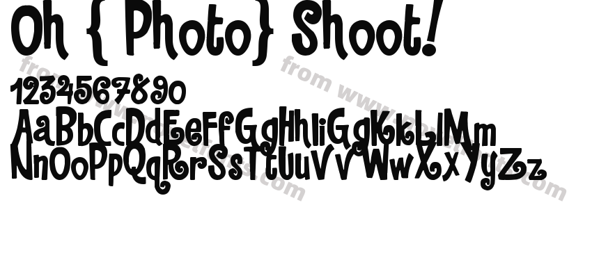 Oh { Photo} Shoot!Preview