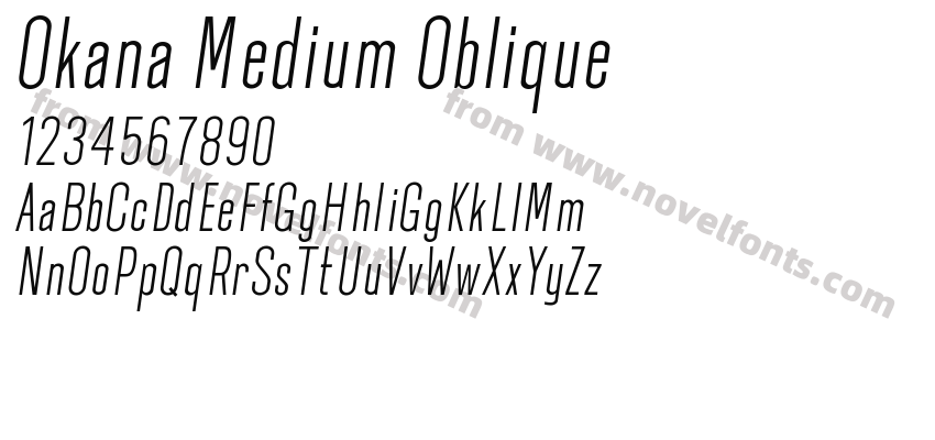 Okana Medium ObliquePreview
