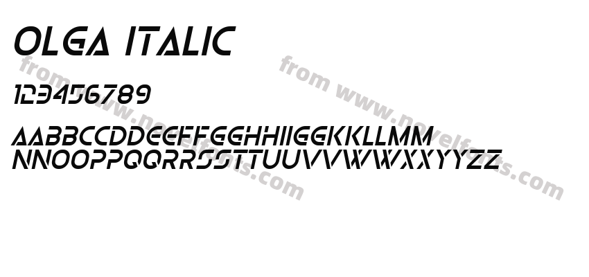 Olga ItalicPreview