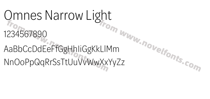 Omnes Narrow LightPreview