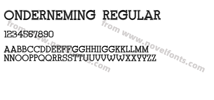 Onderneming RegularPreview