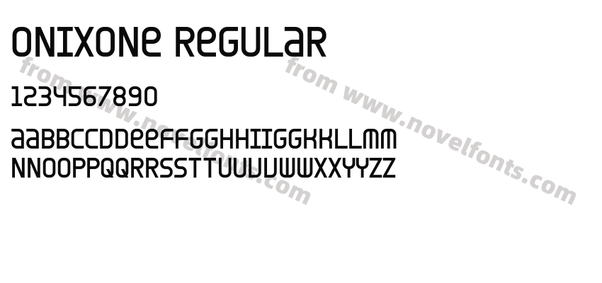 Onixone RegularPreview