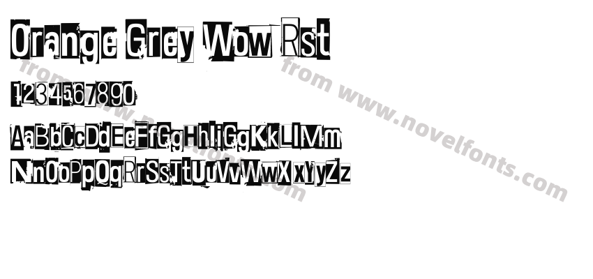 Orange Grey Wow RstPreview