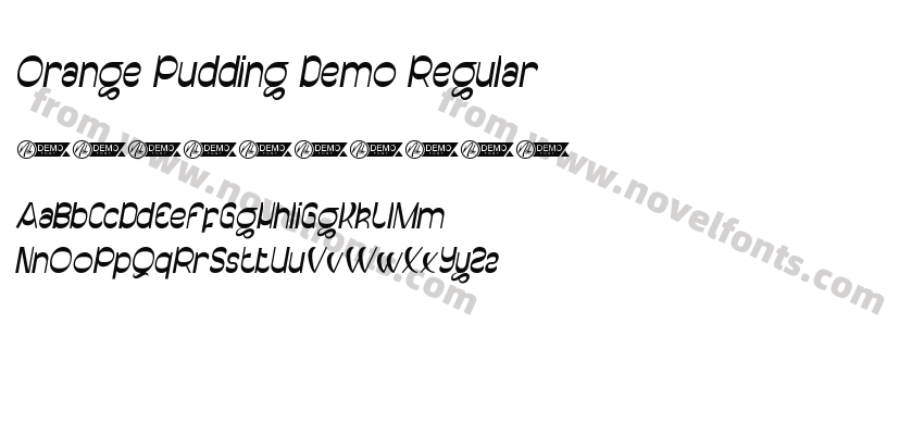 Orange Pudding Demo RegularPreview