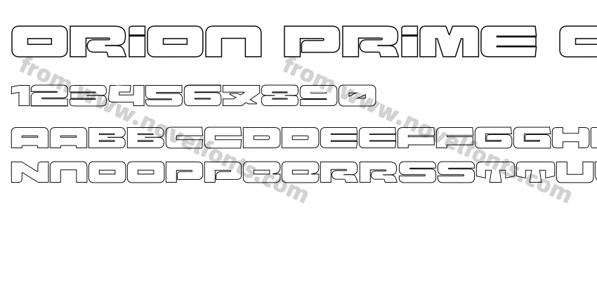 Orion Prime OutlinePreview