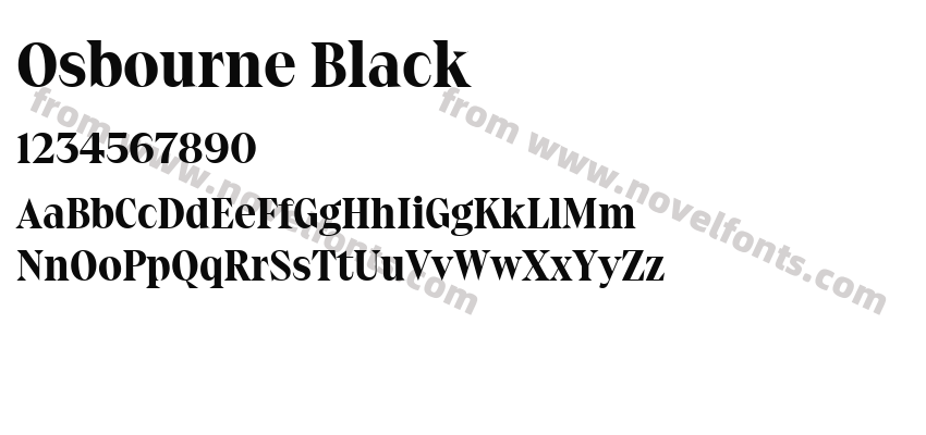 Osbourne BlackPreview
