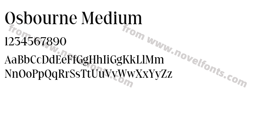 Osbourne MediumPreview