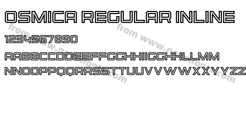 Osmica Regular InlinePreview