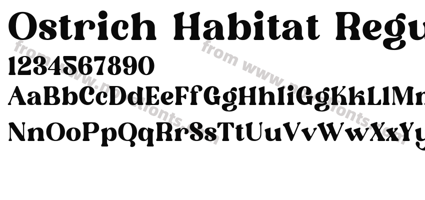 Ostrich Habitat RegularPreview