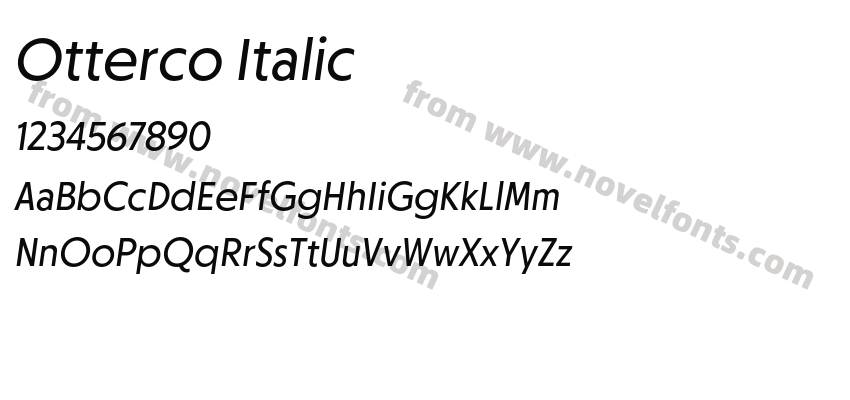 Otterco ItalicPreview