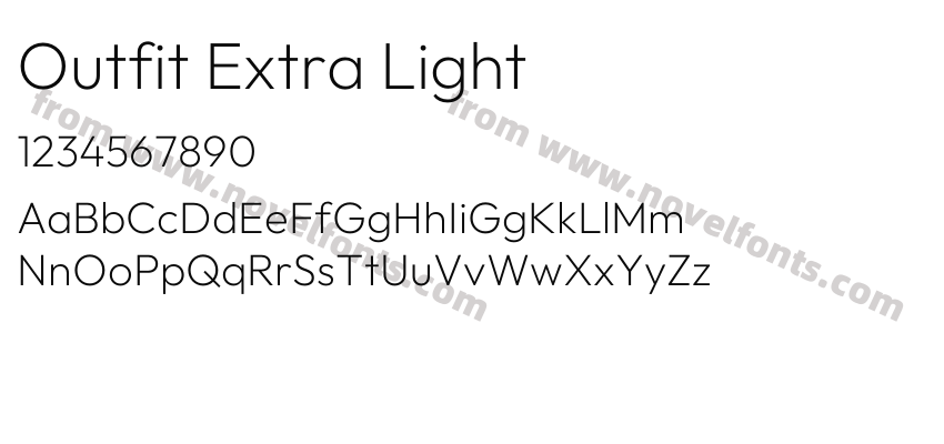 Outfit Extra LightPreview