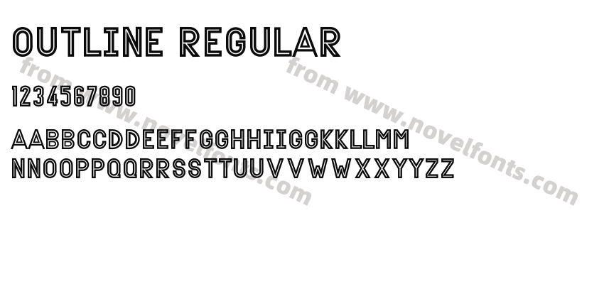 Outline RegularPreview