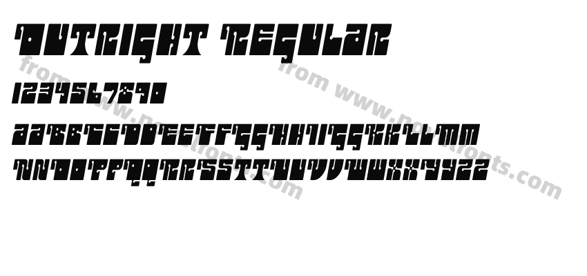 Outright RegularPreview