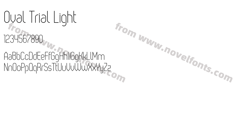 Oval Trial LightPreview