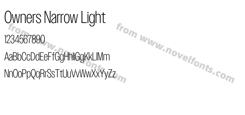 Owners Narrow LightPreview