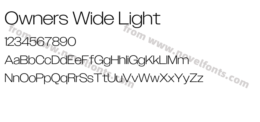 Owners Wide LightPreview