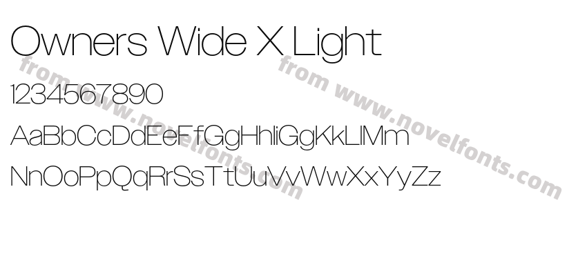 Owners Wide X LightPreview