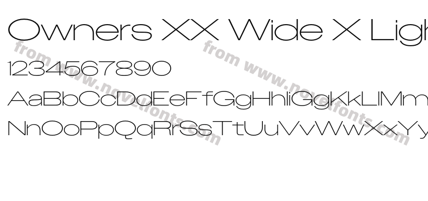 Owners XX Wide X LightPreview
