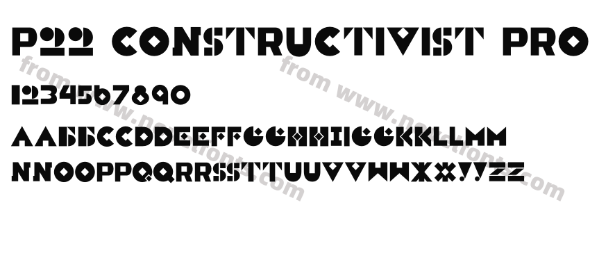 P22 Constructivist ProPreview