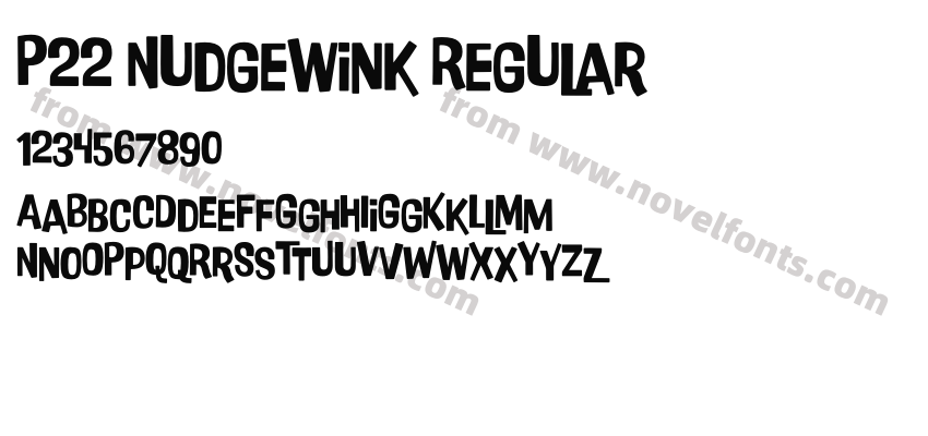 P22 Nudgewink RegularPreview