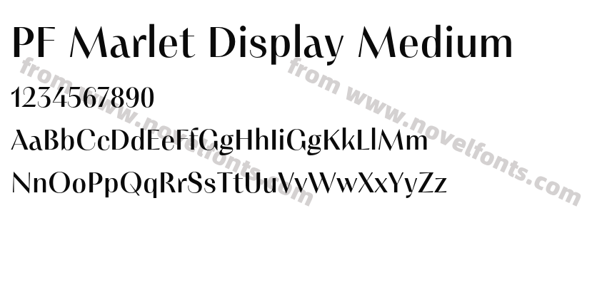 PF Marlet Display MediumPreview