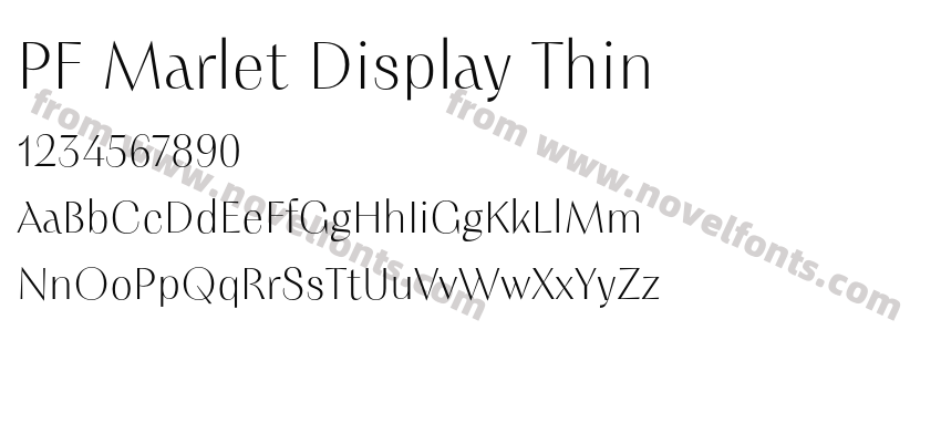 PF Marlet Display ThinPreview