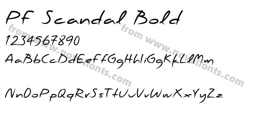 PF Scandal BoldPreview