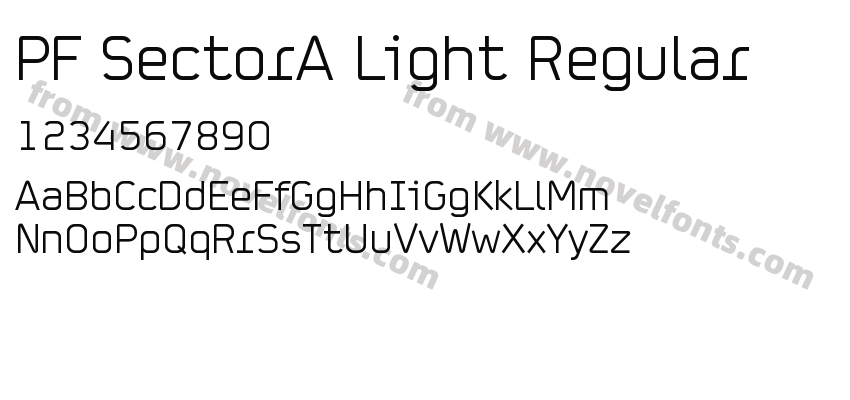 PF SectorA Light RegularPreview
