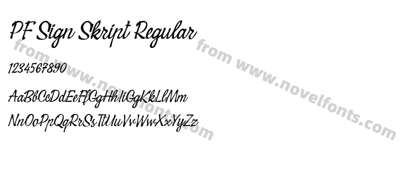 PF Sign Skript RegularPreview