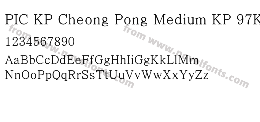 PIC KP Cheong Pong Medium KP 97KPSPreview
