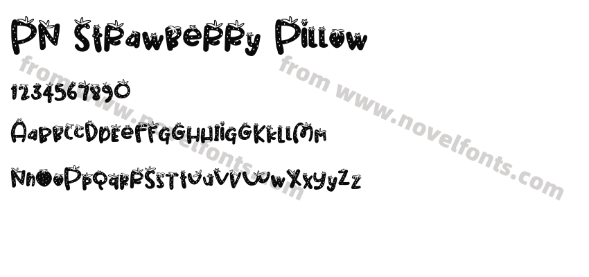 PN Strawberry PillowPreview