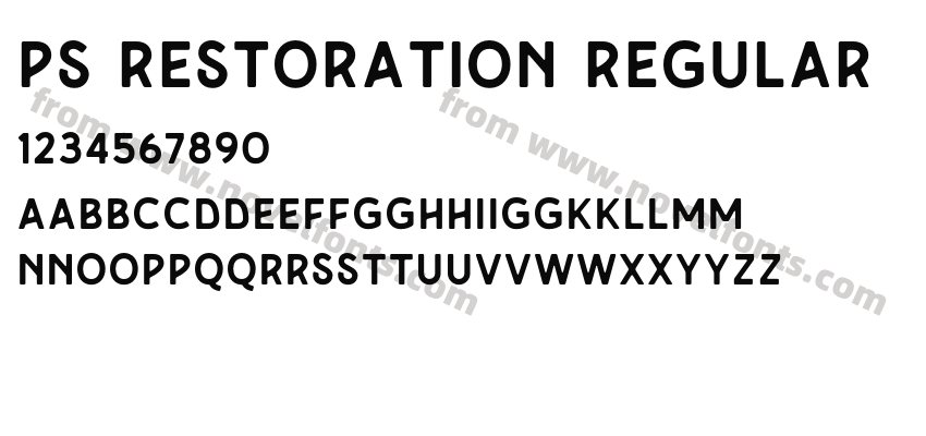 PS Restoration RegularPreview