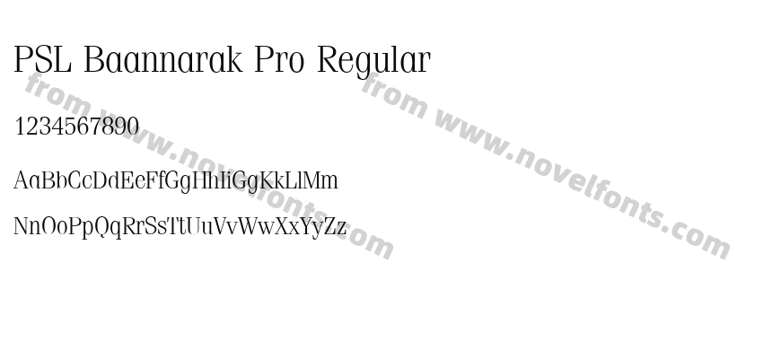 PSL Baannarak Pro RegularPreview