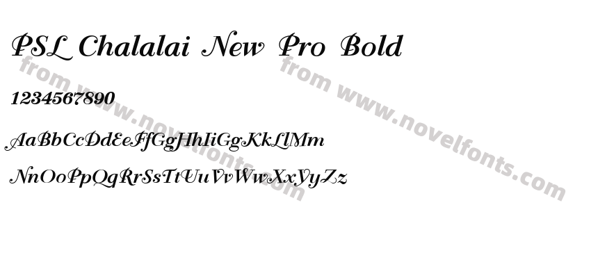 PSL Chalalai New Pro BoldPreview