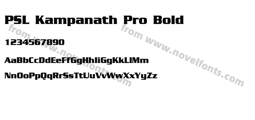 PSL Kampanath Pro BoldPreview