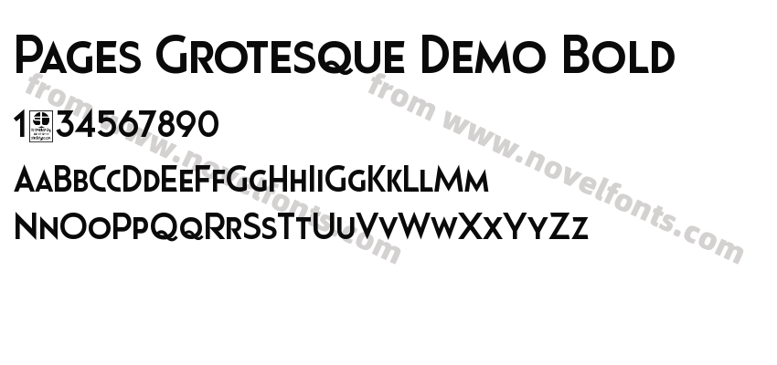 Pages Grotesque Demo BoldPreview