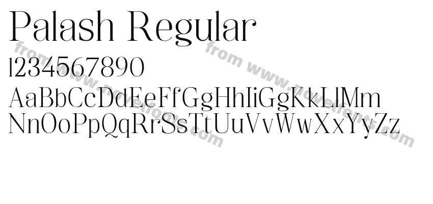Palash RegularPreview