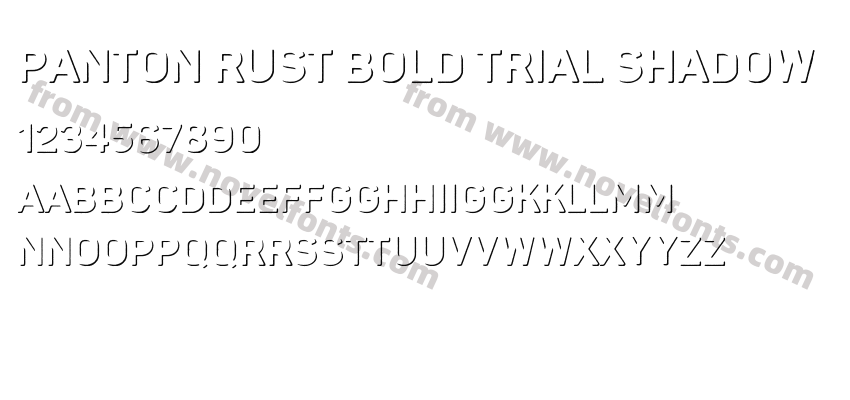 Panton Rust Bold Trial ShadowPreview
