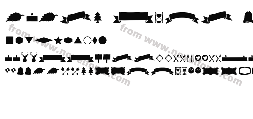Paper Cute OrnamentsPreview